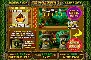 Играть бесплатно игровой автомат Crazy Monkey 2