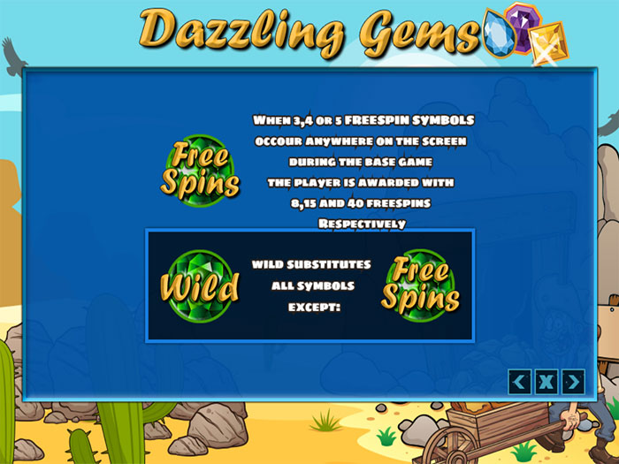 Как играть в Dazzling Gems бесплатно без регистрации и СМС WILD