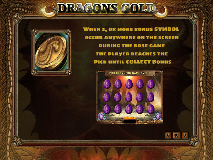 Мобильный игровой автомат Dragons Gold,