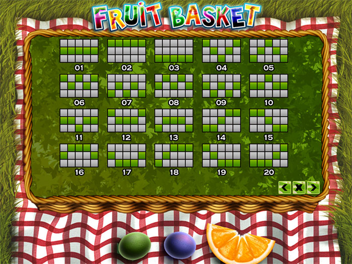про игровой автомат Fruit Basket от компании PlayPearls Линии